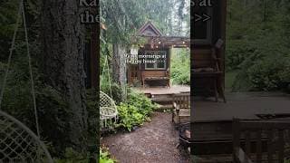 A Rainy Morning at my Tiny House #shorts