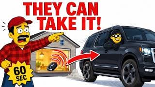 Don't Let Thieves Steal Your Car! Turn On Fob Sleep Mode NOW