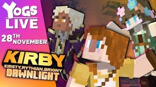 KirbyCraft Dawnlight: All aboard the Kirby Express! | Kirsty, Rythian & Briony!