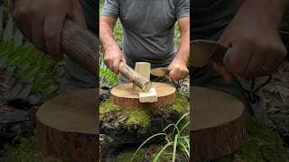 How to Start a Fire with a Battery and Chocolate Wrapper. #camping #survival #skills