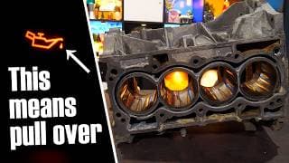 Oil pressure is the only thing keeping an engine alive