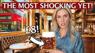 I Try London's MOST EXPENSIVE Pub! HOW MUCH??