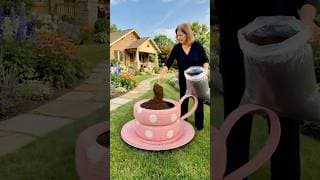 This Giant Teacup Planter Transformed My Backyard 🌹🌺🌹🌺🌹