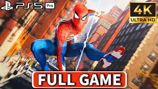SPIDER-MAN REMASTERED Gameplay Walkthrough FULL GAME [PS5 PRO 4K 60FPS]