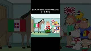 GERMANY AND ITALY WW2 #humor #comedy #funny #history #education #memes #jokes #familyguy