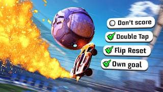 I played Rocket League.. but with secret tasks!