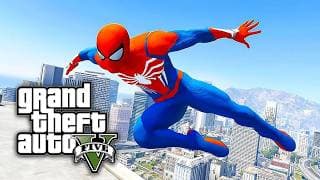 Transformei o GTA 5 no JOGO do HOMEM ARANHA