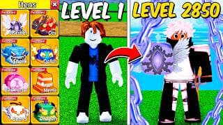 NIVEL 1 AO NIVEL MAXÍMO COM PODERES DE ADM NO ROBLOX