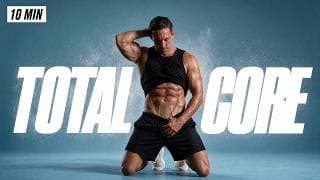 10 MIN TOTAL CORE/AB WORKOUT (At Home, No Equipment)