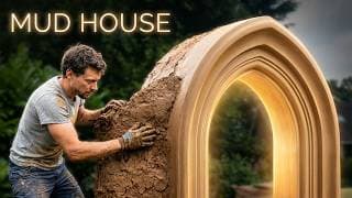 DIY Perks builds a beautiful mud hut... (a break from technology)
