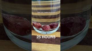 How to rehydrate raisins                           #grapes #dehydration