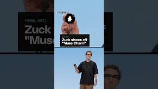 Mark Zuckerberg shows off "Muse Charm"