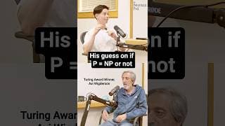 His guess on P vs NP