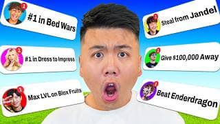Attempting the CRAZIEST YouTuber Dares