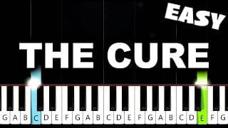 Olivia Rodrigo - the cure - EASY Piano Tutorial