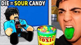 If I DIE I Eat SOUR CANDY in MM2