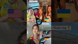 Who sang it better - WorldCup Song mashup #viral #worldcupsong #singing #duet #challenge #fyp