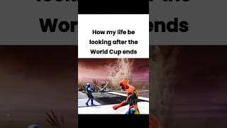 Life after the World Cup ends💔🙏