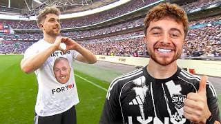 SCORING FROM 30 YARDS AT WEMBLEY