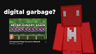 I Tested My Own Clickbait Minecraft Hacks