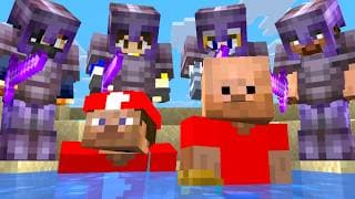I Snuck My Brother Into A Pro Minecraft SMP