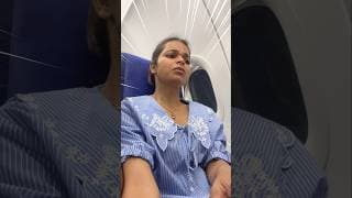 😭 Itna daar kabhi nahi laga flight ✈ mai 🙄 #makeuptutorial #shorts #vlog #viralvideo