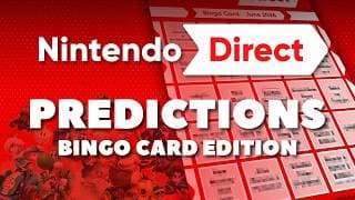 Our June Nintendo Direct 2026 Predictions - BINGO Edition