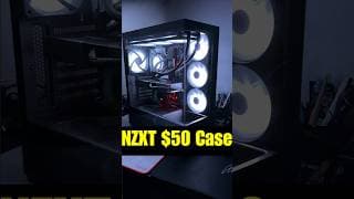 A $50 RGB PC Case w/ 3 FANS? NZXT S5 RGB = Ultimate Budget PC Case #shorts #tech #technology #pc