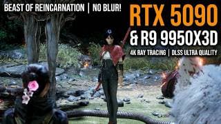 Beast of Reincarnation | RTX 5090 4K Ray Tracing DLSS Ultra Quality | (No Blur/Chromatic Aberration)
