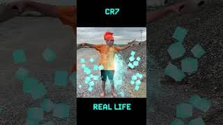 CR7 REAL LIFE #freefire #freefireshorts