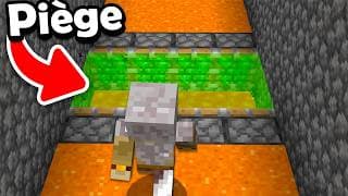 100 Manières INCROYABLE pour Piéger vos Potes sur Minecraft !