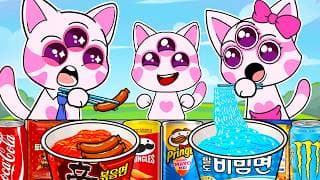 Tiny Anomaly Secretly Eats Ramen at Dawn! 🍜😱 | Animal Hospital | Convenience Store MUKBANG | ASMR