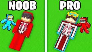 NOOB vs PRO: SECRET BODY Competition!