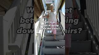 One exercise to make going down the stairs easier ✅