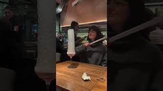 The Most Expensive Cocktail Disaster! 🥂😱 #shorts  #finedining