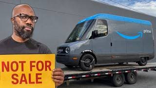 I Bought Amazon’s $100,000 Rivian Van for $10,000… Dealer Said It Needed a New Battery