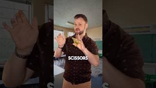 How Most People Hold Scissors?