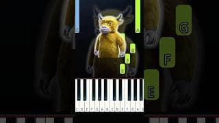 Niu Lai Ending Song (Easy Piano Tutorial)
