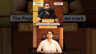 Amazon Interview Experience - Projects | Suraj got selected for SDE role #placement  #result