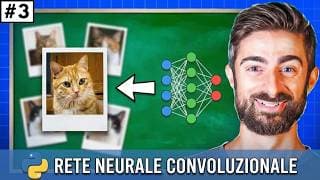 Crea una AI che RICONOSCE IL TUO GATTO! Corso Pytorch Reti Neurali Convoluzione - Python AI - PART 3
