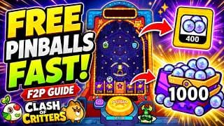 FREE Pinballs FAST! Clash of Critters F2P Guide