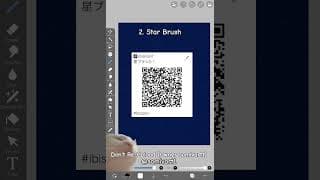 Try This Top Brushes With Qr Code Available Using Ibispaintx#samivart #art #hack #ibispaintx