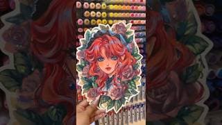 Trying out HIMI Gouache #shorts