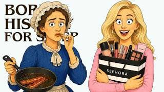From Bacon Grease to Sephora: How Women's Beauty Routines Changed Forever | Boring History for Sleep
