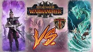 Playing Slaanesh Like DARK ELVES! Slaanesh vs High Elves - Total War Warhammer 3