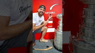 Hardest Hockey Trick Shot EVER!