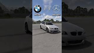 Old ​BMW vs Old Mercedes  Ultimate German V8 vs V10 Drag & Crash #beamngdrive #automobile  #mercedes