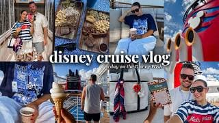 A DAY EXPLORING THE DISNEY WISH! pool day, festival of foods, trivia, bars, fireworks & more! 🚢