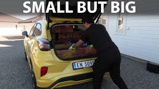 Ford Puma banana box test