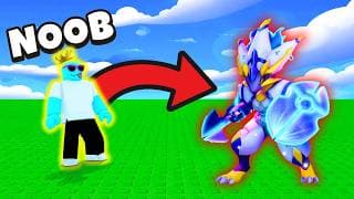 going NOOB to PRO in Evomon on Roblox!